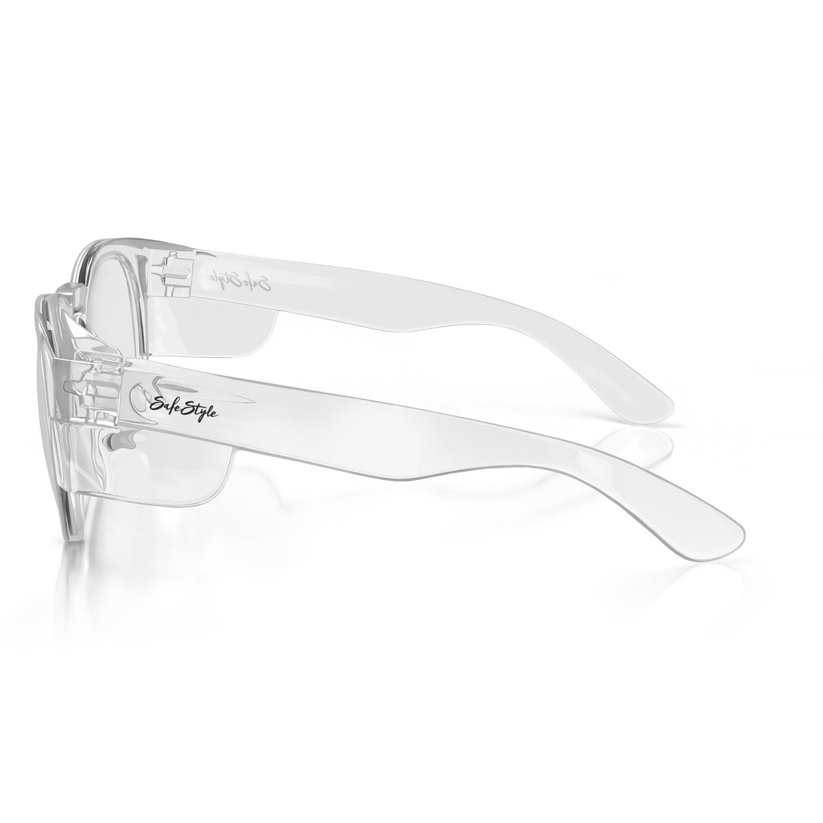 SafeStyle CRCC100 Cruisers Clear Frame Clear Safety Glasses