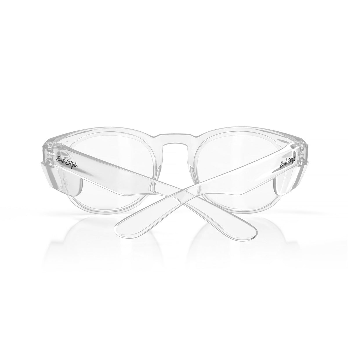 SafeStyle CRCC100 Cruisers Clear Frame Clear Safety Glasses