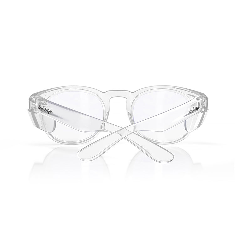Safe Style CRCC100 Cruisers Clear Frame/Clear UV400 Safety Glasses