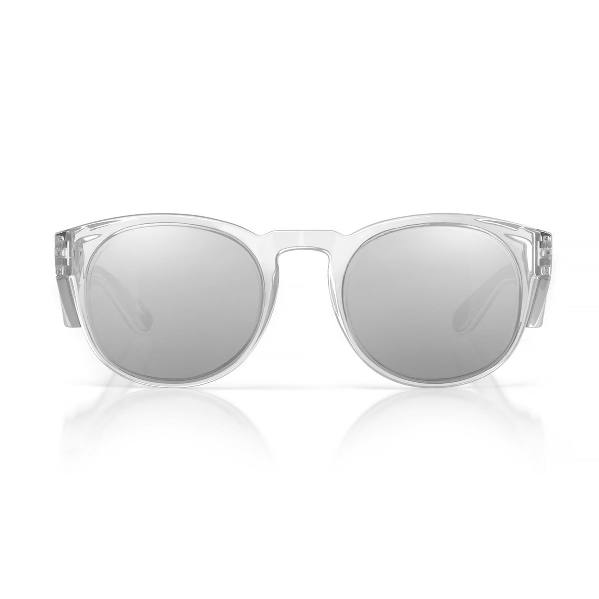 SafeStyle CRCH100 Cruisers Clear Frame Hybrids Photochromic Safety Glasses