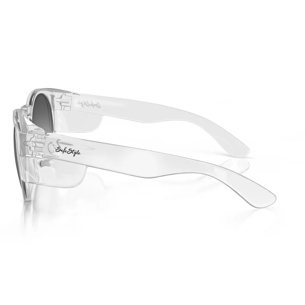 Safe Style CRCP100 Cruisers Clear Frame Polarised Safety Glasses