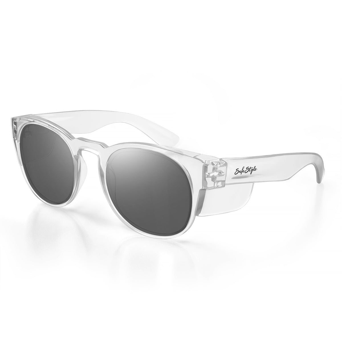 SafeStyle CRCT100 Cruisers Clear Frame Tinted Safety Glasses