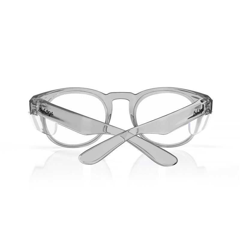 Safe Style CRGC100 Cruisers Graphite Frame/ Clear Safety Glasses