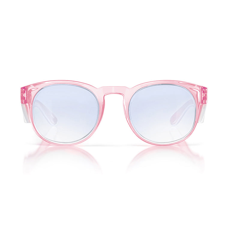 Safe Style CRPB100 Cruisers Pink Frame/Blue Light Blocking UV400 Safety Glasses