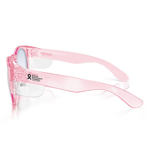 Safe Style CRPB100 Cruisers Pink Frame/Blue Light Blocking UV400 Safety Glasses