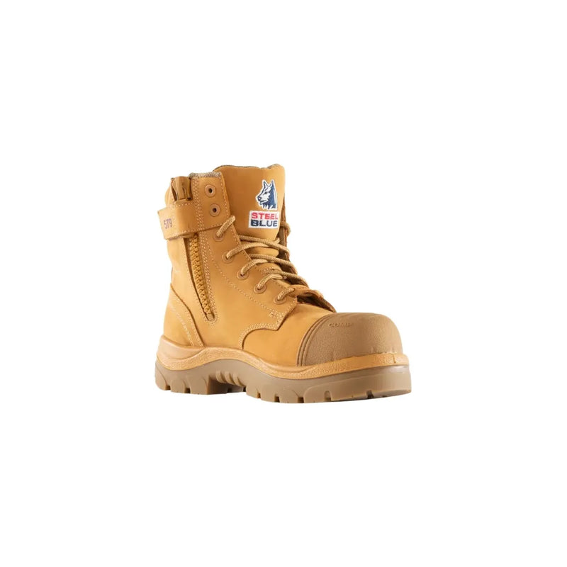 Steel Blue 518579 Ladies Argyle Zip Scuff Cap Composite Safety Boot