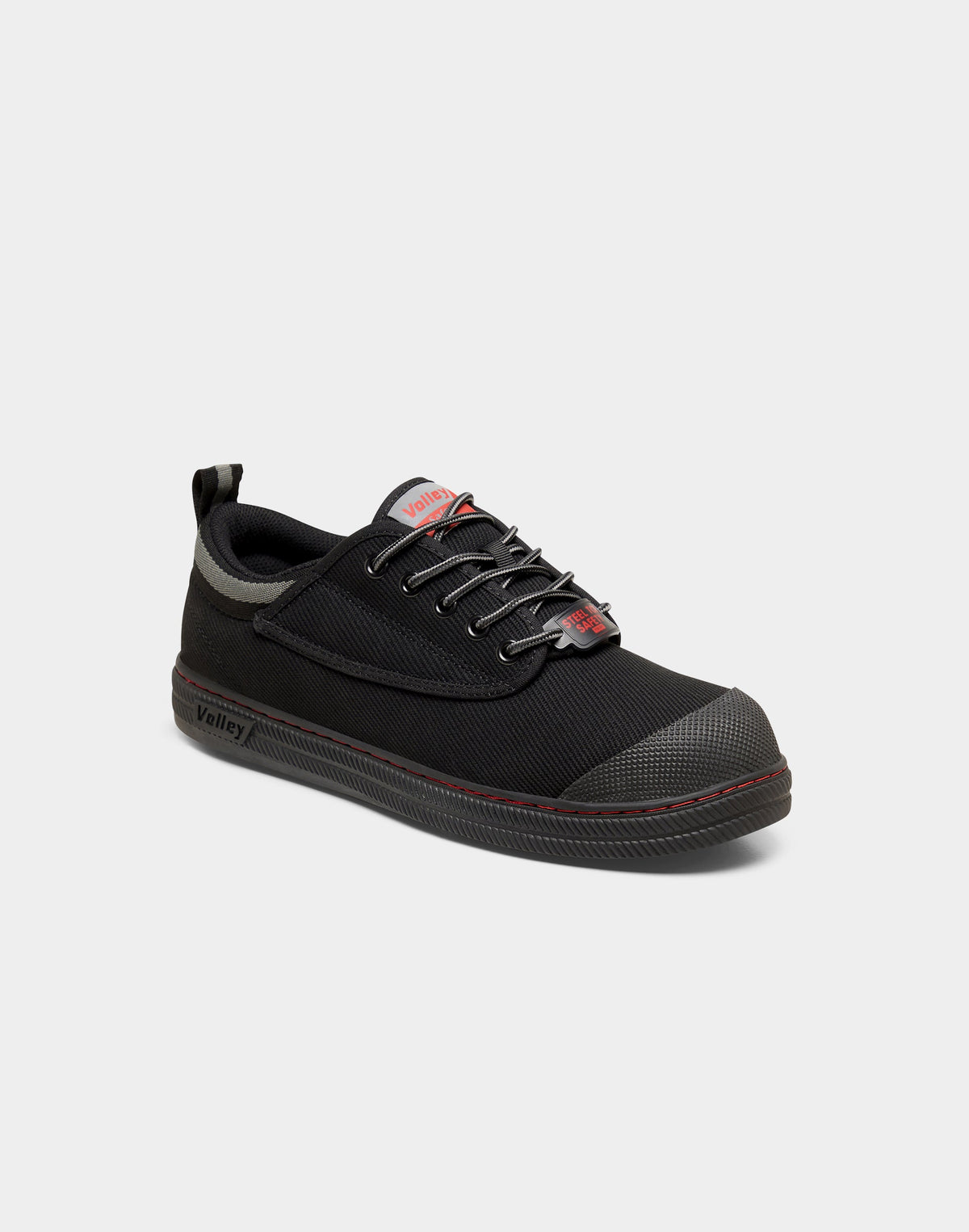 Volley VLY026 Canvas Safety Shoe Black/Grey