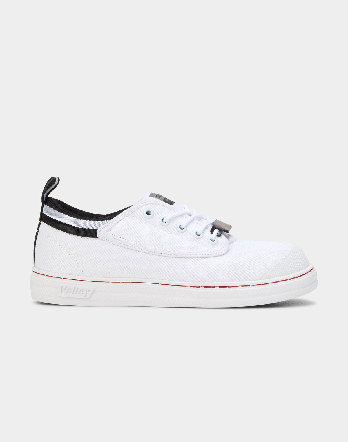 Volley VLY026 Canvas Safety Shoe White/Black