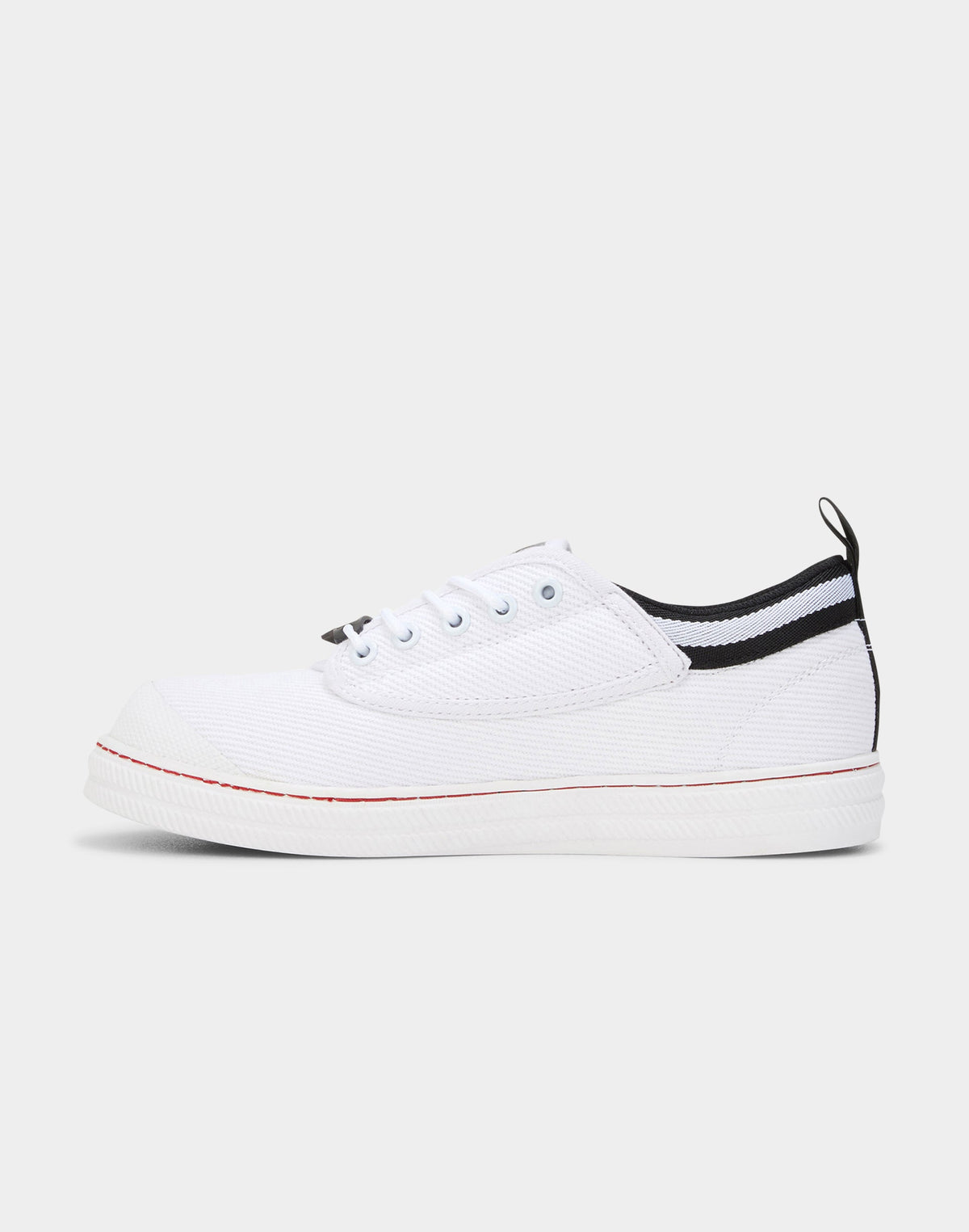 Volley VLY026 Canvas Safety Shoe White/Black
