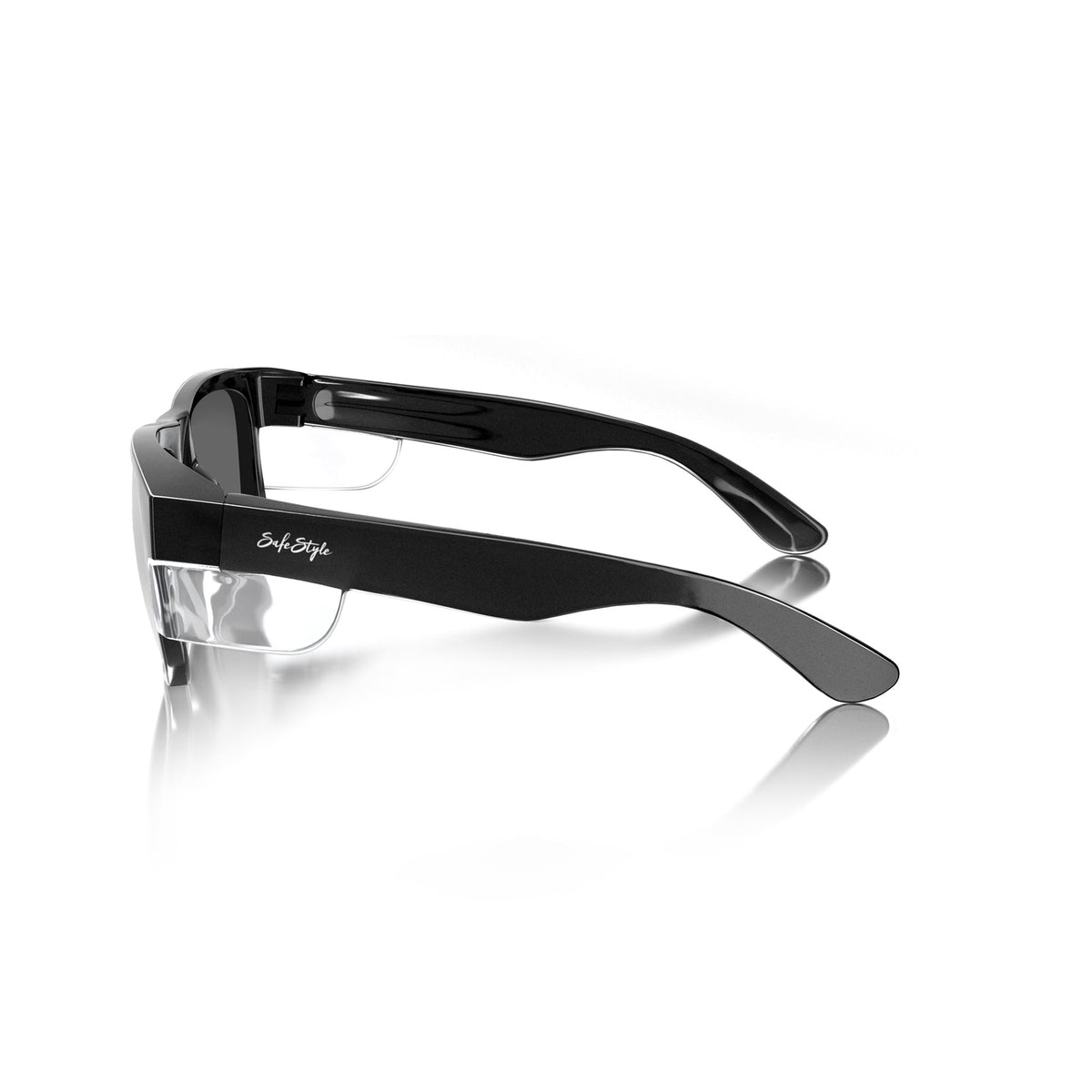 SafeStyle FBTK100 Fusions Kids Black Frame Tinted Safety Glasses
