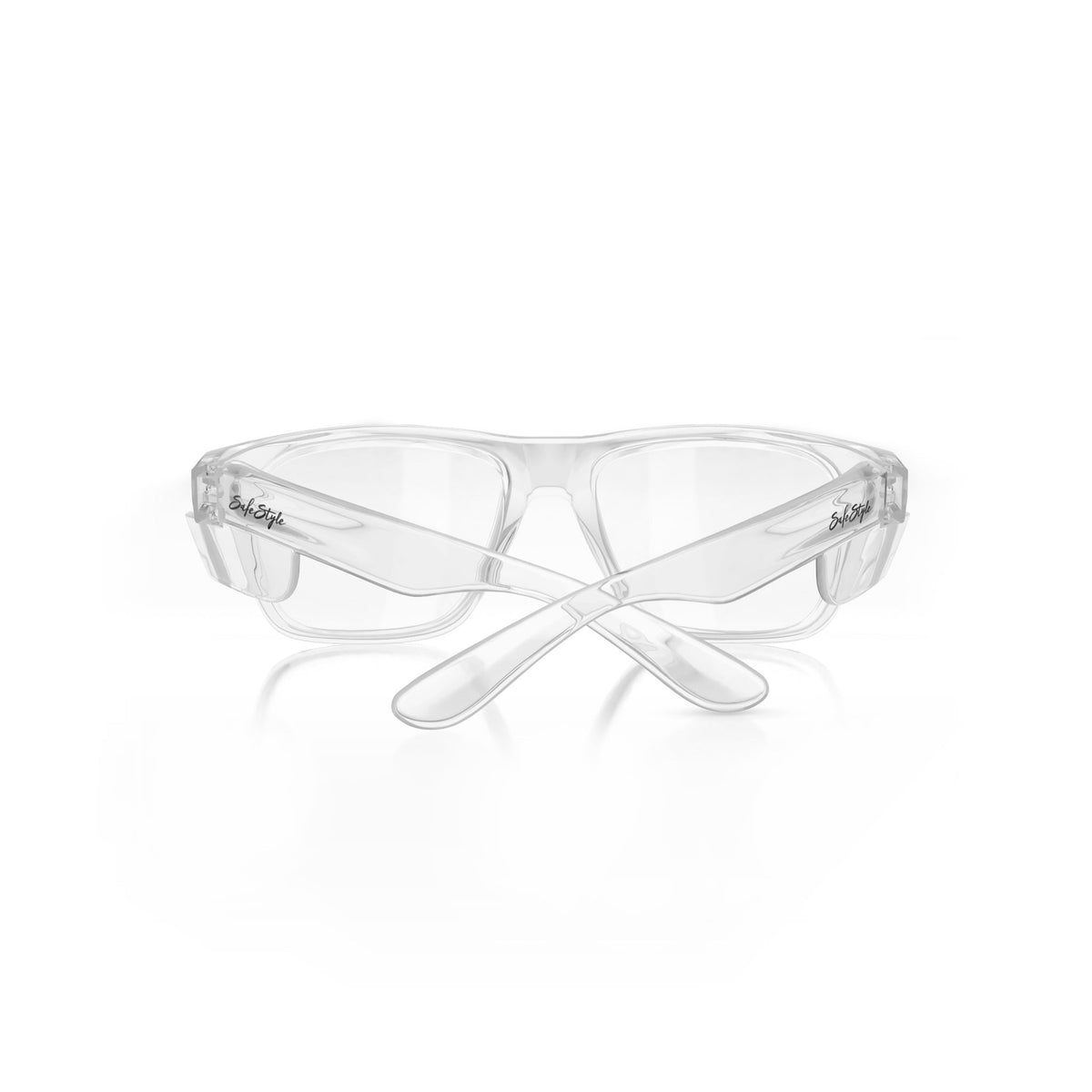 SafeStyle FCCK100 Fusions Kids Clear Frame Clear Safety Glasses