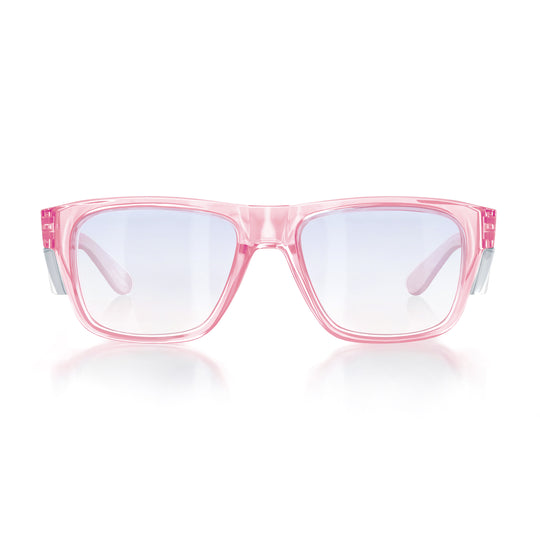 Safe Style FPB100 Fusions Pink Frame/Blue Light Blocking UV400 Safety Glasses