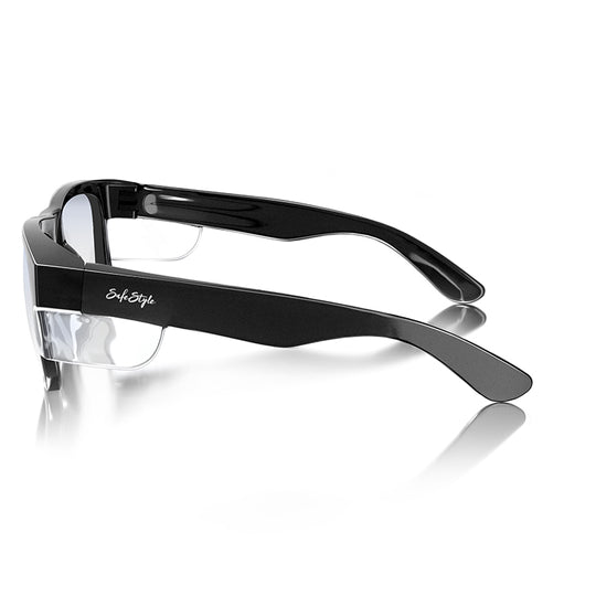 Safe Style FBB100 Fusions Black Frame/Blue Light Blocking UV400 Safety Glasses