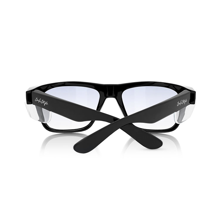 Safe Style FBB100 Fusions Black Frame/Blue Light Blocking UV400 Safety Glasses