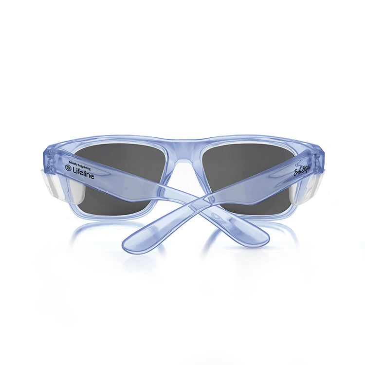 SafeStyle FBLP100 Fusions Blue Frame Polarised Safety Glasses