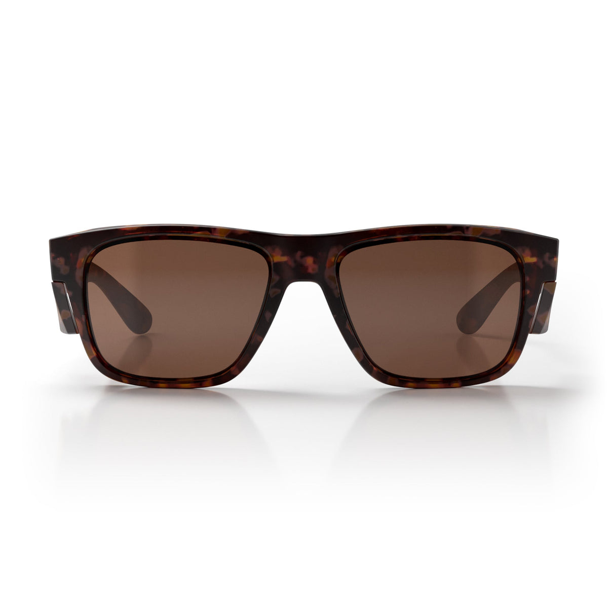 SafeStyle FMTBRP100 Fusions Matte Brown Tort Frame Brown Polarised Safety Glasses