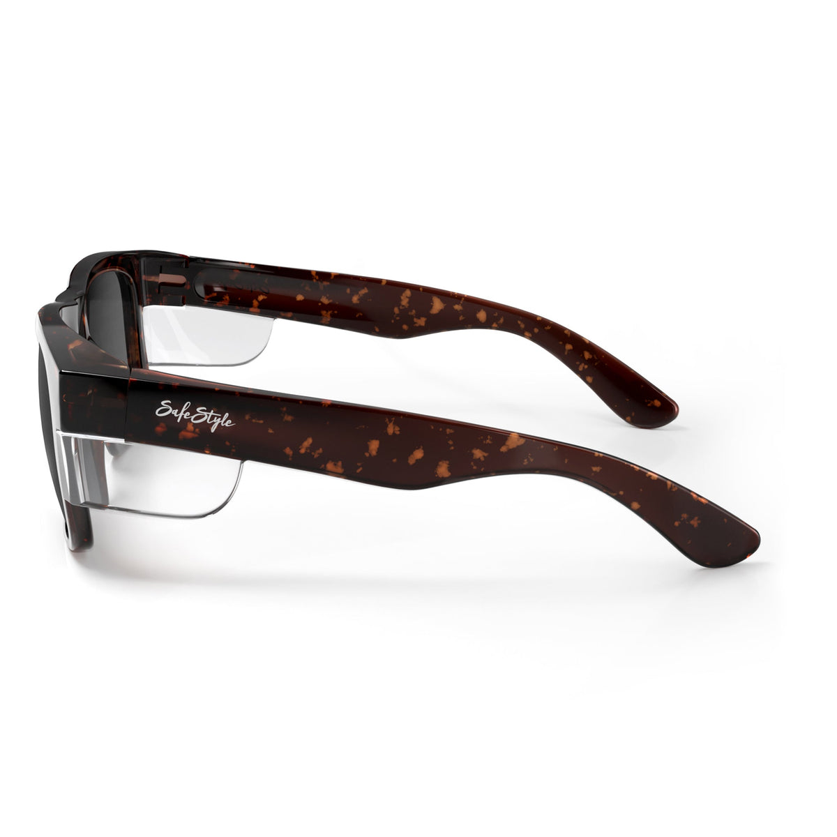 SafeStyle FTP100 Fusions Brown Tort Frame Polarised Safety Glasses