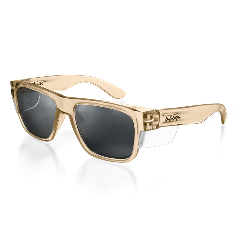 Safe Style FCHP100 Fusion Champagne Frame Polarised Safety Glasses