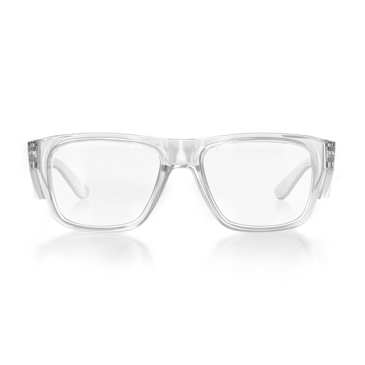 SafeStyle FCC100 Fusions Clear Frame Clear Safety Glasses