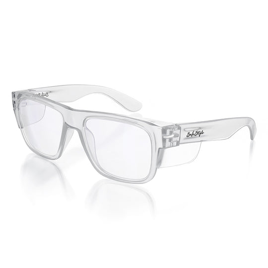 Safe Style FCC100 Fusion Clear Frame Safety Glasses