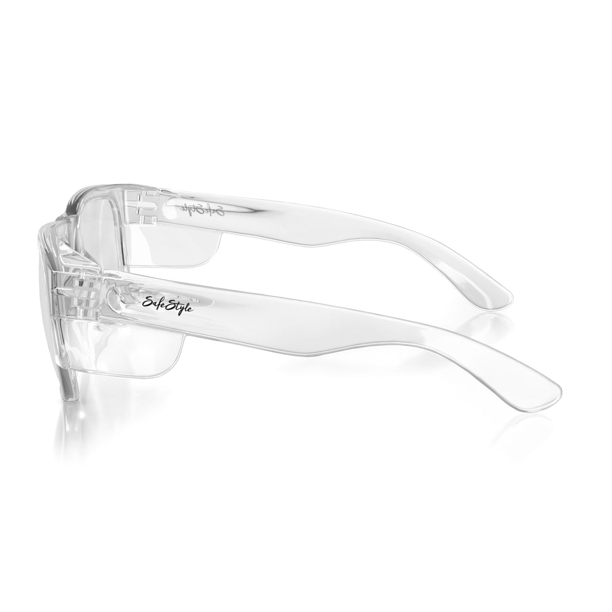 SafeStyle FCC100 Fusions Clear Frame Clear Safety Glasses