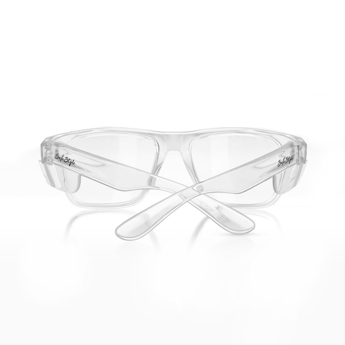 SafeStyle FCC100 Fusions Clear Frame Clear Safety Glasses