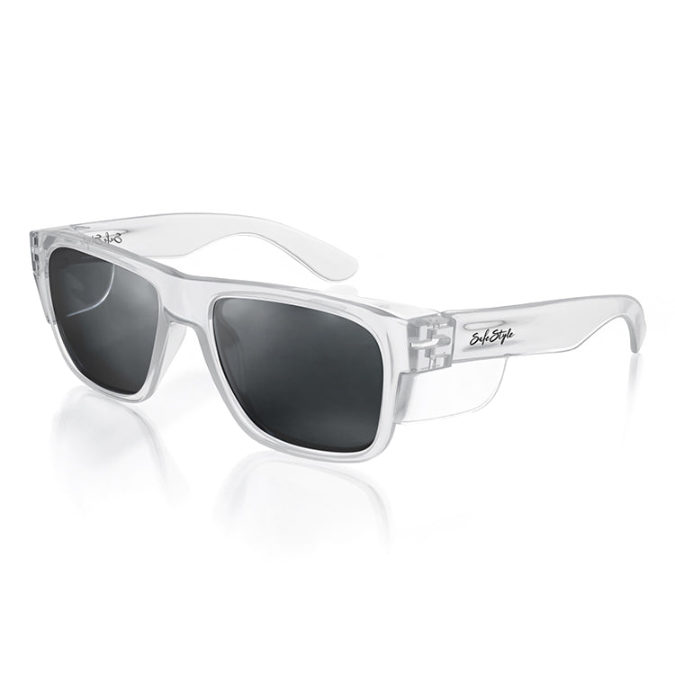 Safe Style FCP100 Fusion Clear Frame Polarised Safety Glasses
