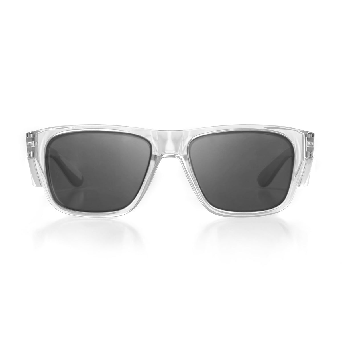 SafeStyle FCT100 Fusions Clear Frame Tinted Safety Glasses