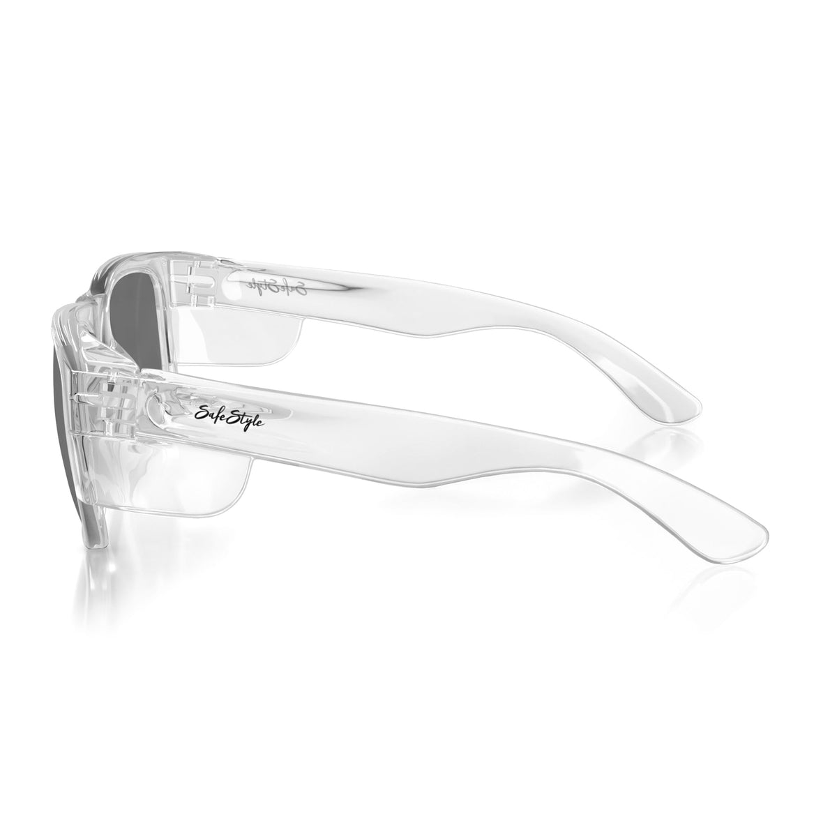 SafeStyle FCT100 Fusions Clear Frame Tinted Safety Glasses