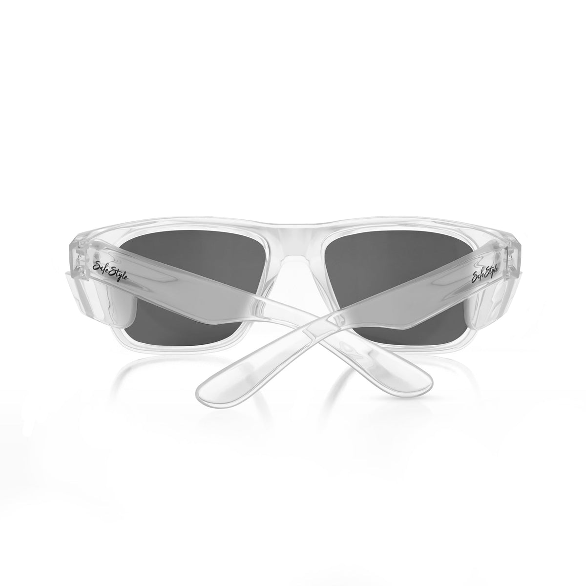SafeStyle FCT100 Fusions Clear Frame Tinted Safety Glasses