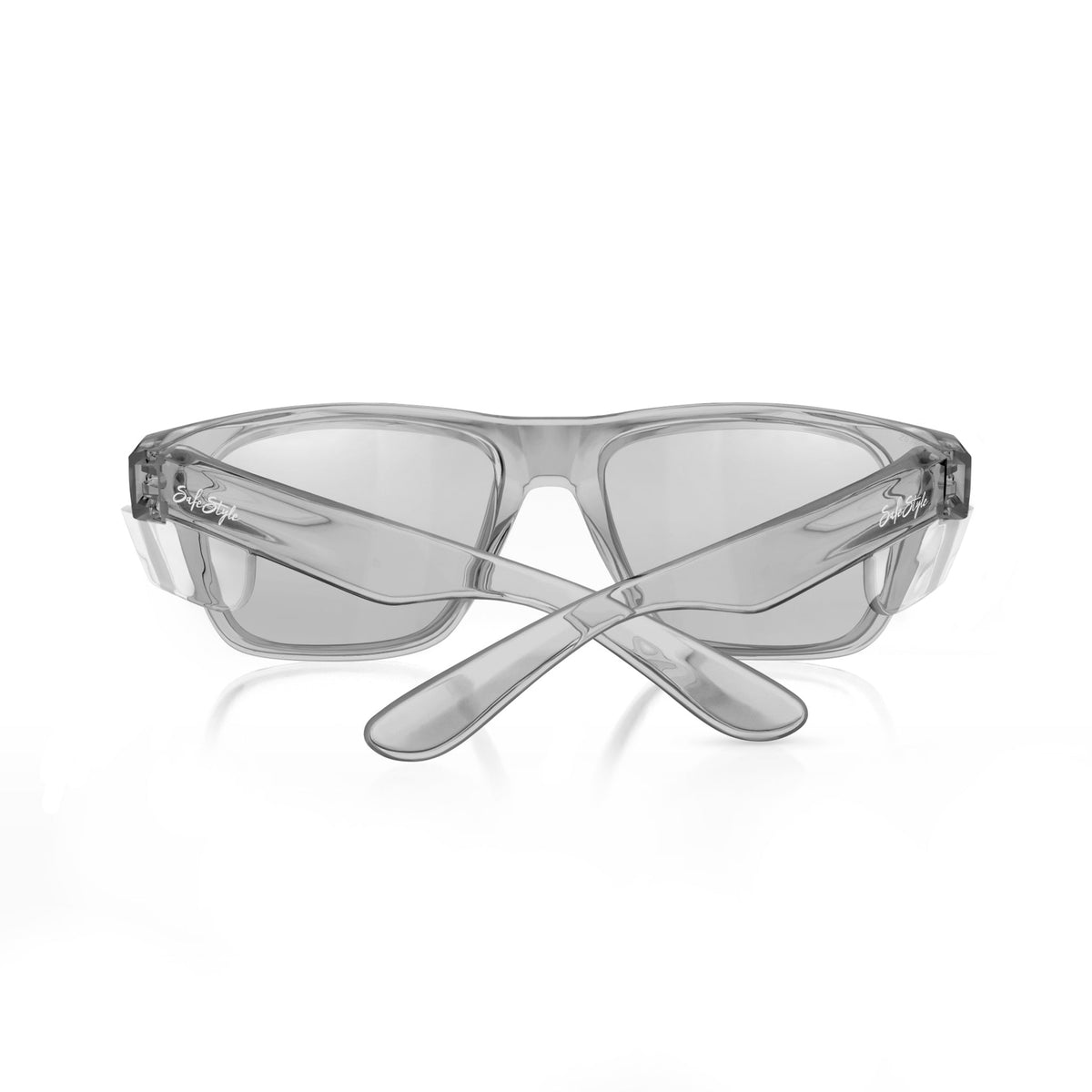 SafeStyle SFU071-040401 Fusions Graphite Frame Hybrids Photochromic Safety Glasses