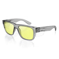 Safe Style FGY100 Fusions GraphiteFrame/ Yellow UV400 Safety Glasses