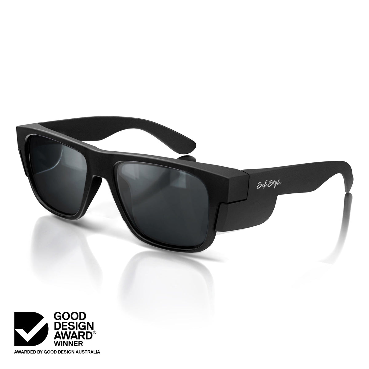 SafeStyle FMBP100 Fusions Matte Black Frame Polarised Safety Glasses