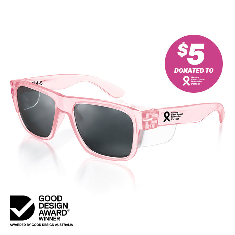 SafeStyle FPP100 Fusions Pink Frame Polarised Safety Glasses