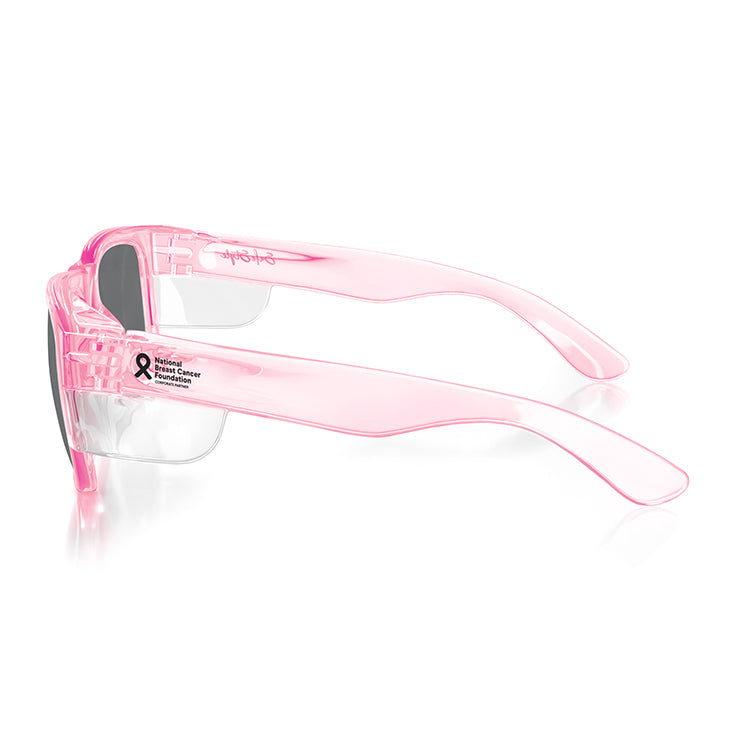 Safe Style FPT100 Fusions Pink Frame/Tinted UV400 Safety Glasses