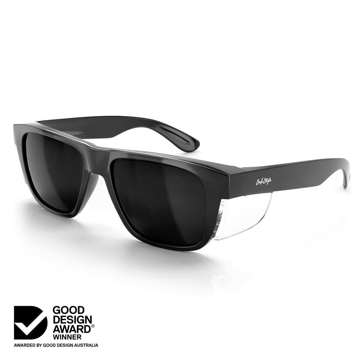 SafeStyle FBPXL100 Fusions XL Black Frame Polarised Safety Glasses