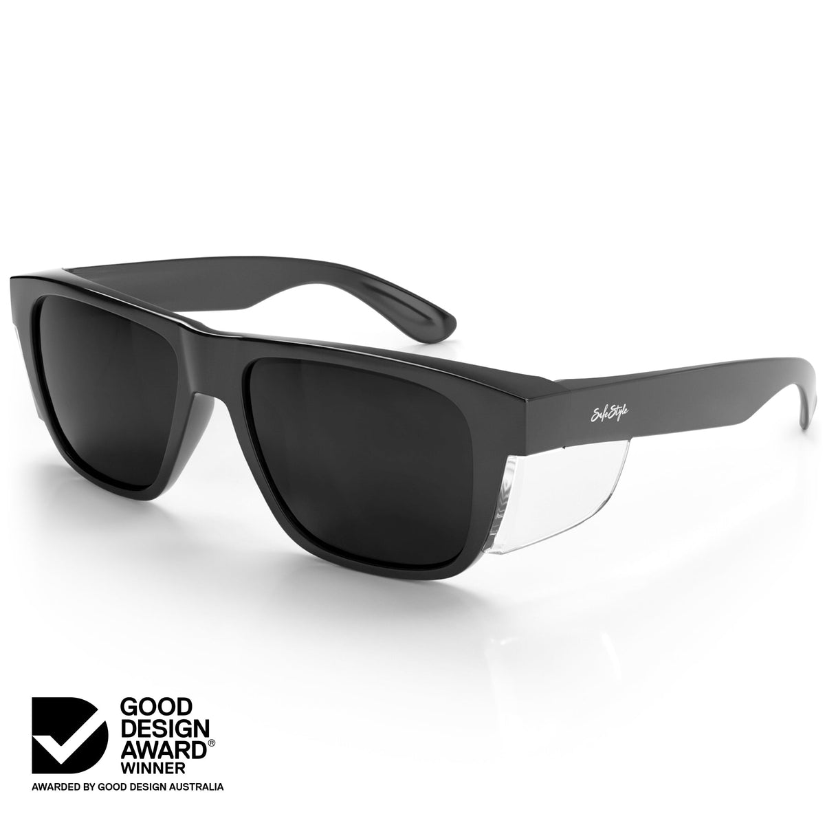 SafeStyle FBTXL100 Fusions XL Black Frame Tinted Safety Glasses