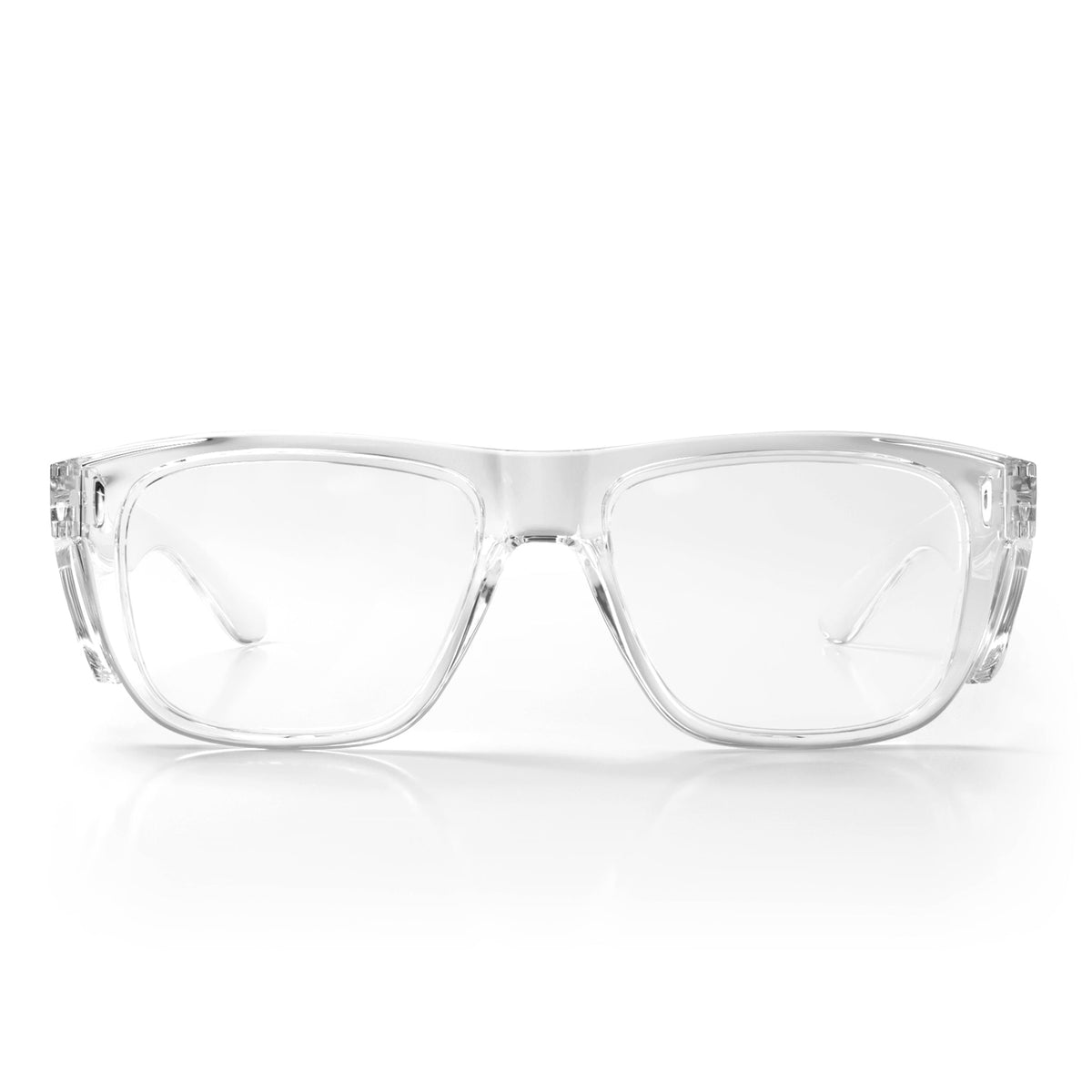 SafeStyle FCCXL100 Fusions XL Clear Frame Clear Safety Glasses