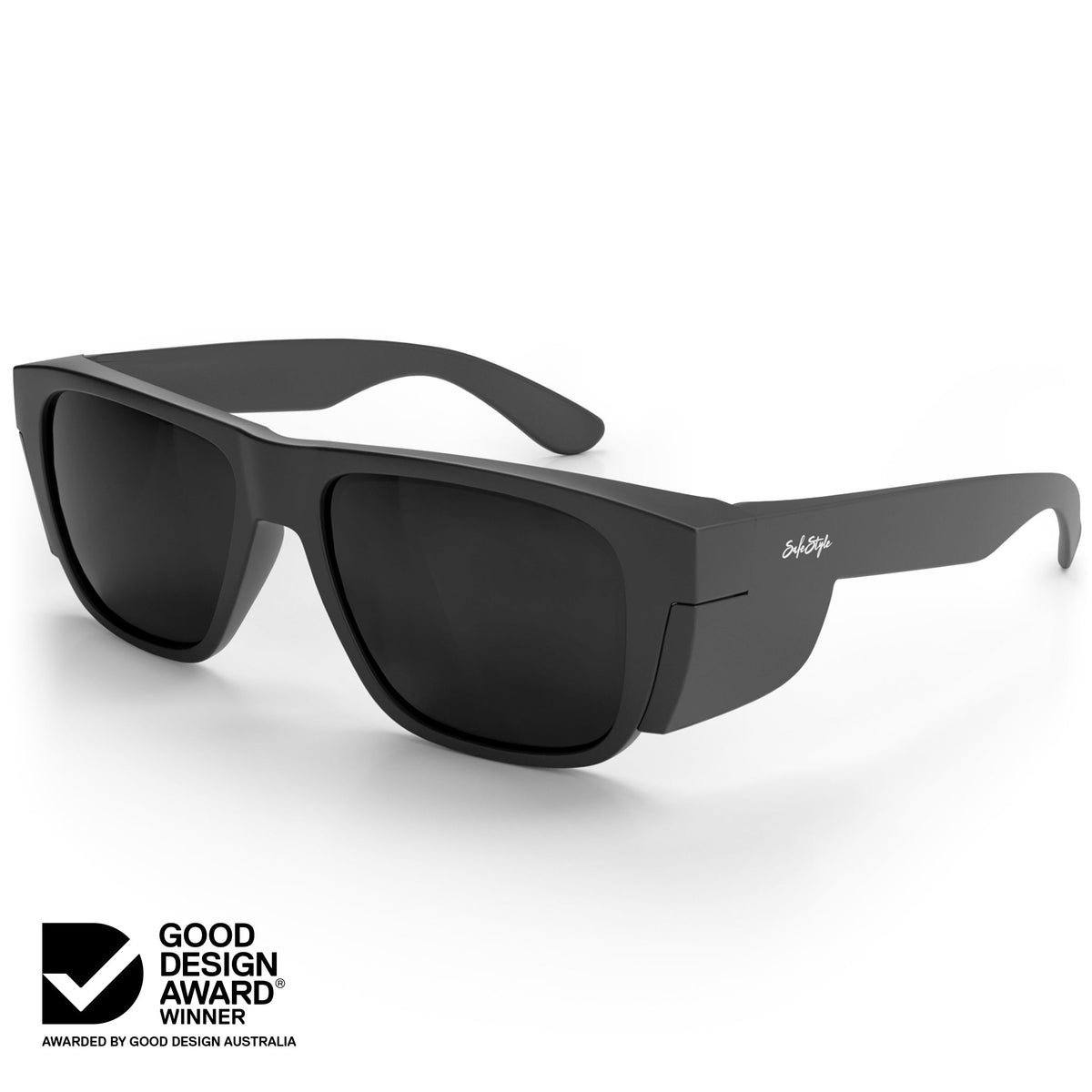SafeStyle FMBPXL100 Fusions XL Matte Black Frame Polarised Safety Glasses