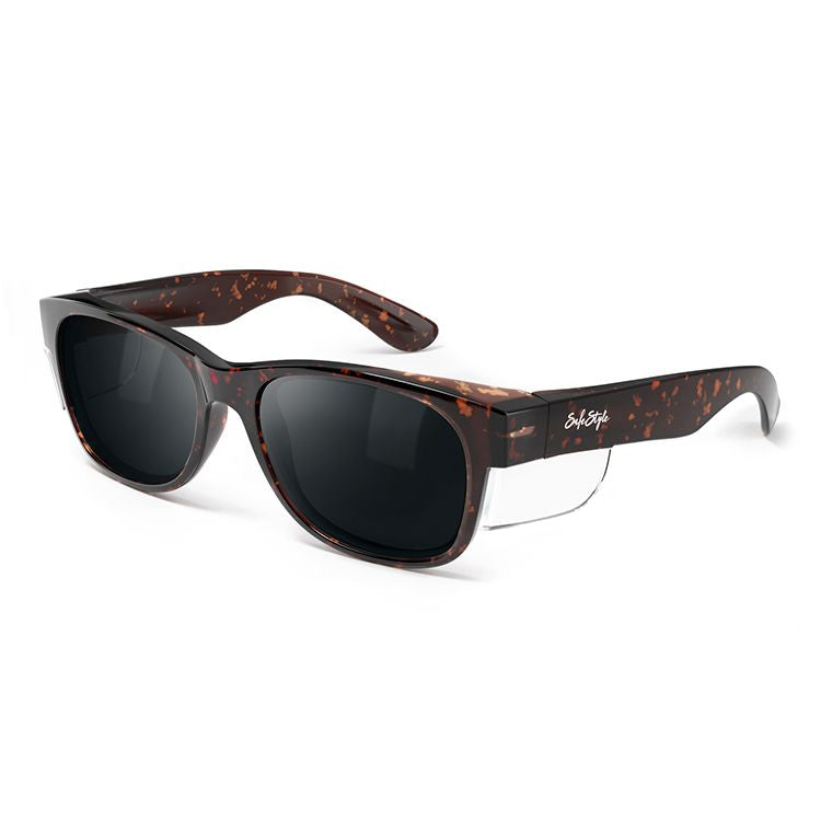 Safe Style CTT100 Classics Brown Torts Frame /Tinted UV400 Safety Glasses