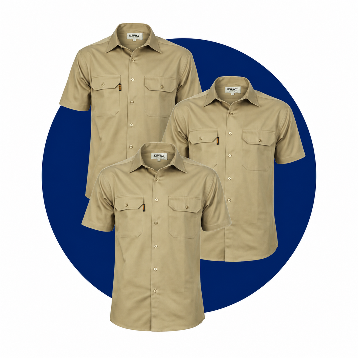 Cotton Drill Work Shirt Bundle