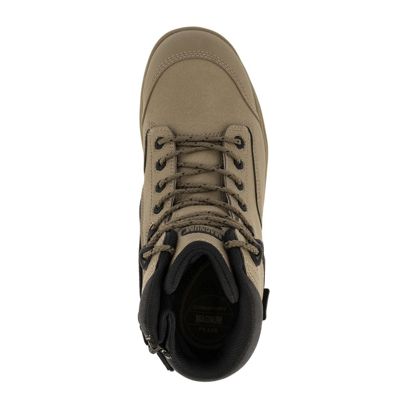 Magnum MPN150 Precision Max Safety Boot with durable Clarino Microfibre upper and side zipper.