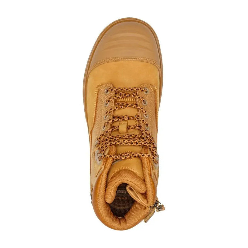 Magnum MTM150 Trademaster Lite Comp Toe Safety Boot with waterproof nubuck upper and side zip.