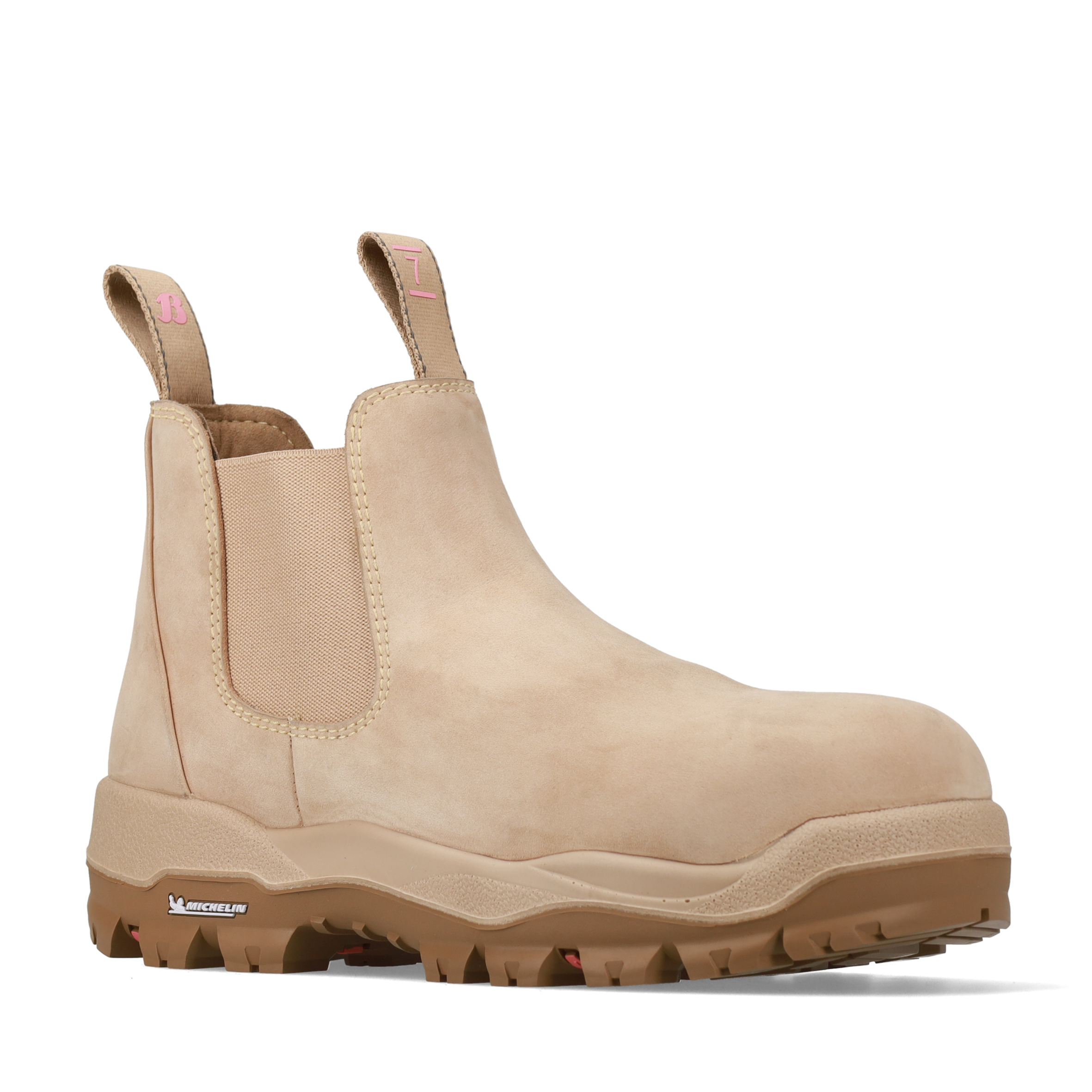 Bata Industrials - 503 83077 Nulla - Ladies Elastic Sided Steel Toe Safety Boot - Sand