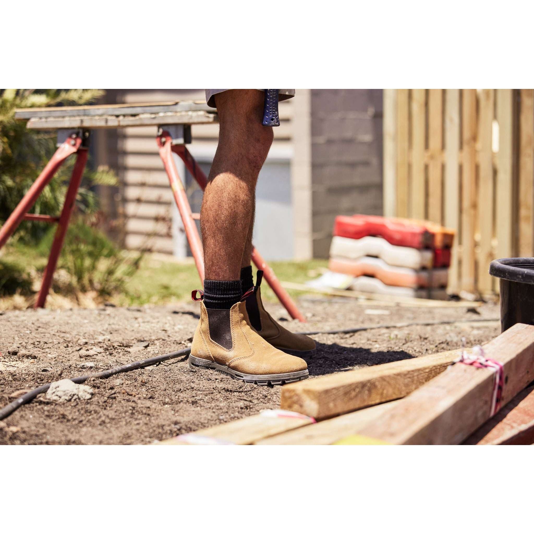 Redback - Suede Steel Toe Safety Boot USBBA