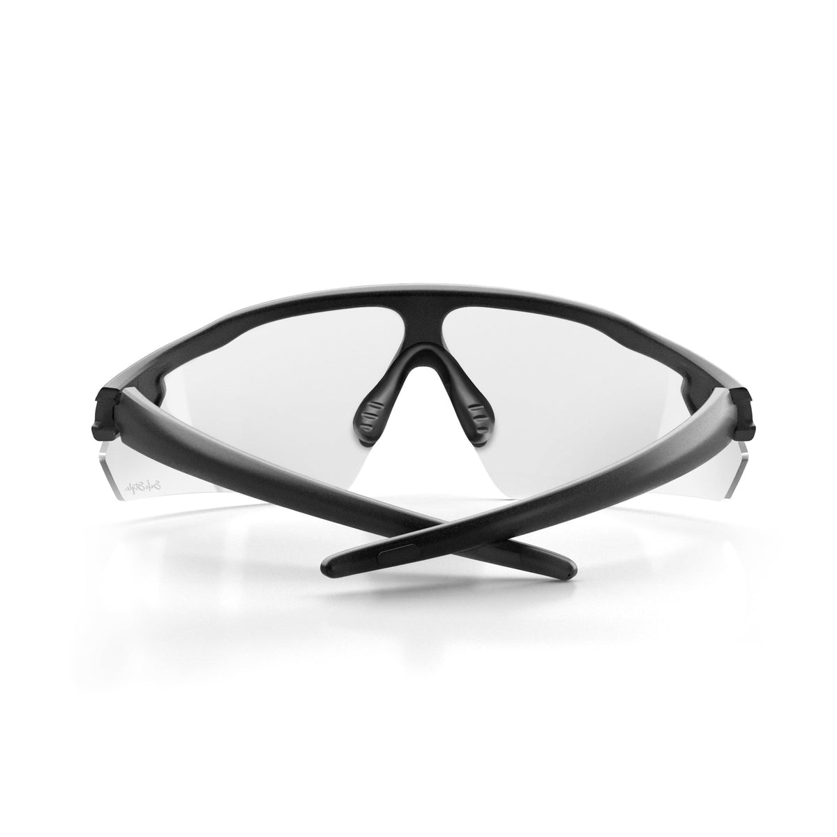 SafeStyle PHMBC100 Phantoms Matte Black Frame Clear Safety Glasses