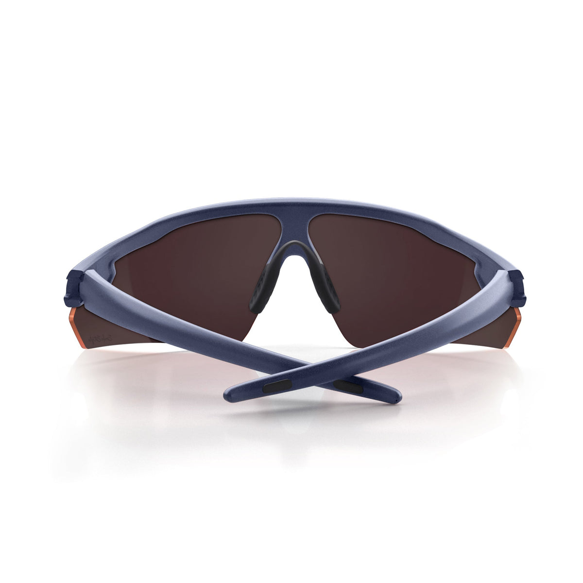 SafeStyle PHMNRT100 Phantoms Matte Navy Frame Reflector Red Safety Glasses