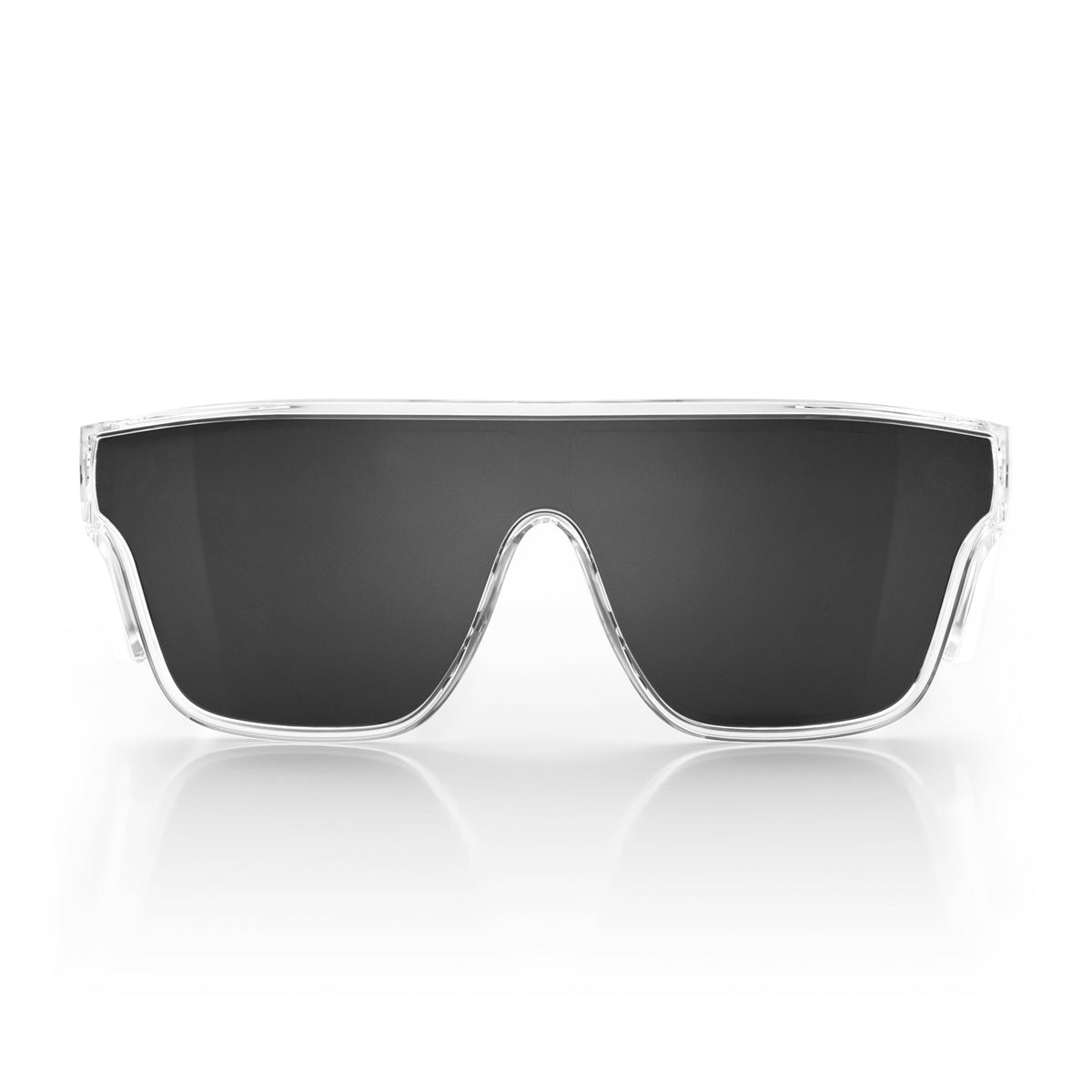 SafeStyle PCT100 Primes Clear Frame Tinted Safety Glasses