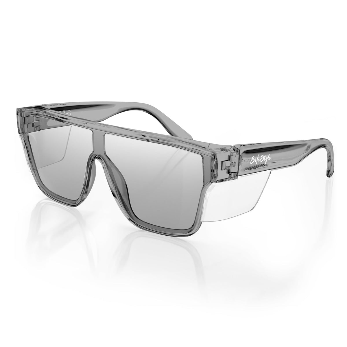 SafeStyle SPR071-040405 Primes Graphite Frame Hybrids Photochromic Safety Glasses