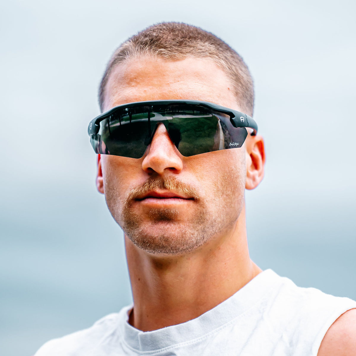 SafeStyle PHMBT100 Phantoms Matte Black Frame Tinted Safety Glasses